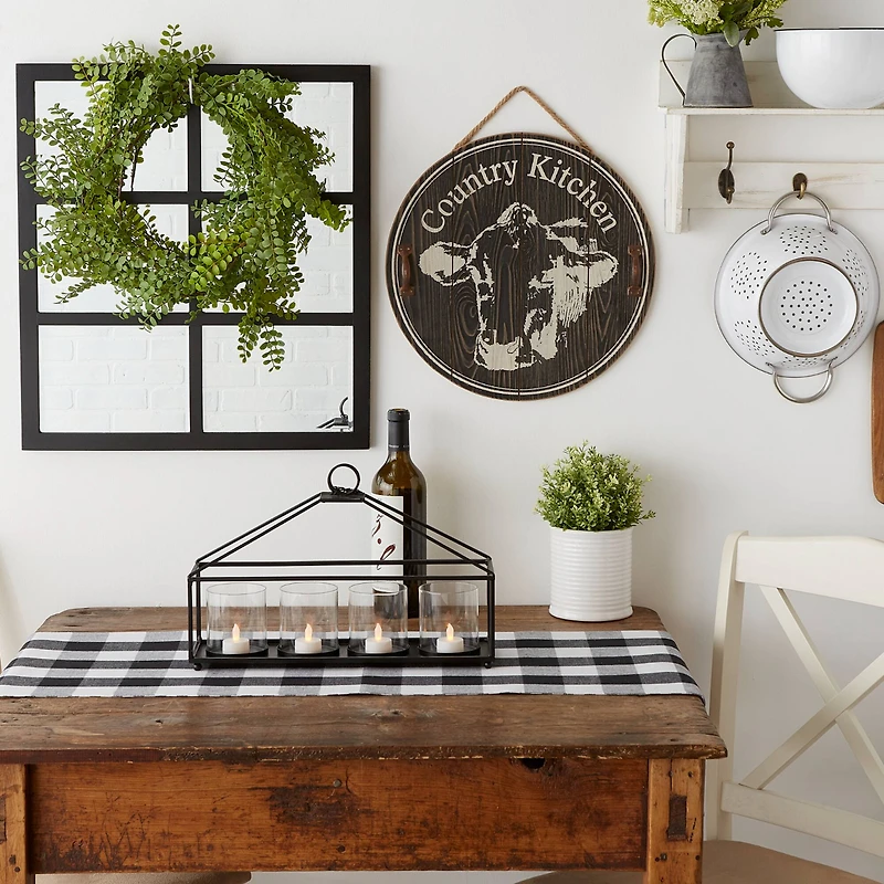 Cow Country Kitchen Farmhouse Sign