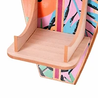 American Art Decor Tipsy Fruit Surfboard Wine Rack - 8" x 25.5" x 7.5" 