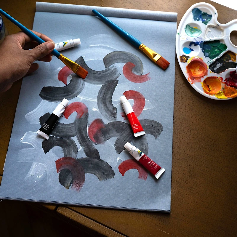 Fredrix Creative Series 12" x 16" Can-Tone Canvas Pad