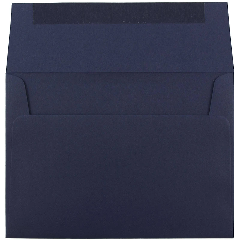 JAM Paper A7 Navy Blue Premium Invitation Envelopes