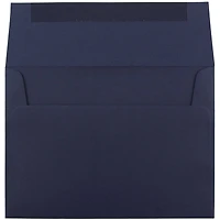 JAM Paper A7 Navy Blue Premium Invitation Envelopes