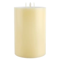 6" x 9" Oscillating Flame LED Pillar Candle by Ashland