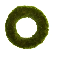 18" Green Moss Wreath