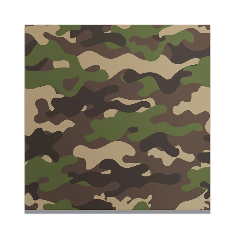 Siser® EasyPSV® Patterns Green Camo Permanent Adhesive Vinyl
