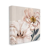 Stupell Industries Pink Poppy Petals Organic Soft Spring Florals Canvas Wall Art