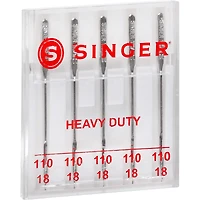 SINGER® Heavy Duty Sewing Machine Needles, 5ct.