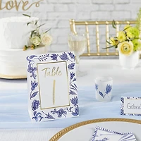 Kate Aspen® Blue Willow Wedding Table Numbers 1-25