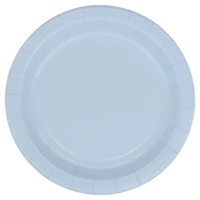 9" Blue Paper Plates, 10ct. by Celebrate It™