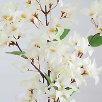 47" White Bougainvillea Flower Stems, 3ct.