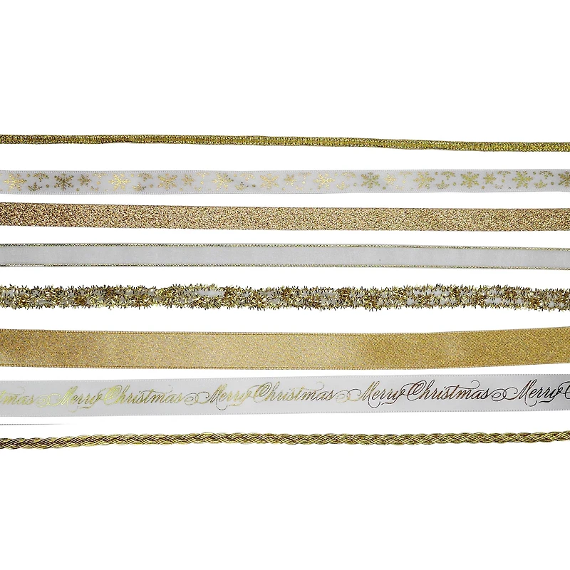 Gold Christmas Value Pack Ribbon by Celebrate It®