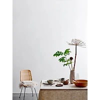 Hello Honey® Brown Basketweave Embossed Stoneware Vase