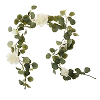 8 Pack: 6ft. Rose & Eucalyptus Garland by Ashland®