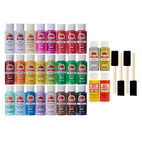 Apple Barrel® Acrylic Holiday Paints & Mod Podge 32 Piece Set