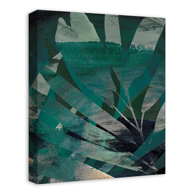 Leaf Layers 16" x 20" Canvas Wall Art