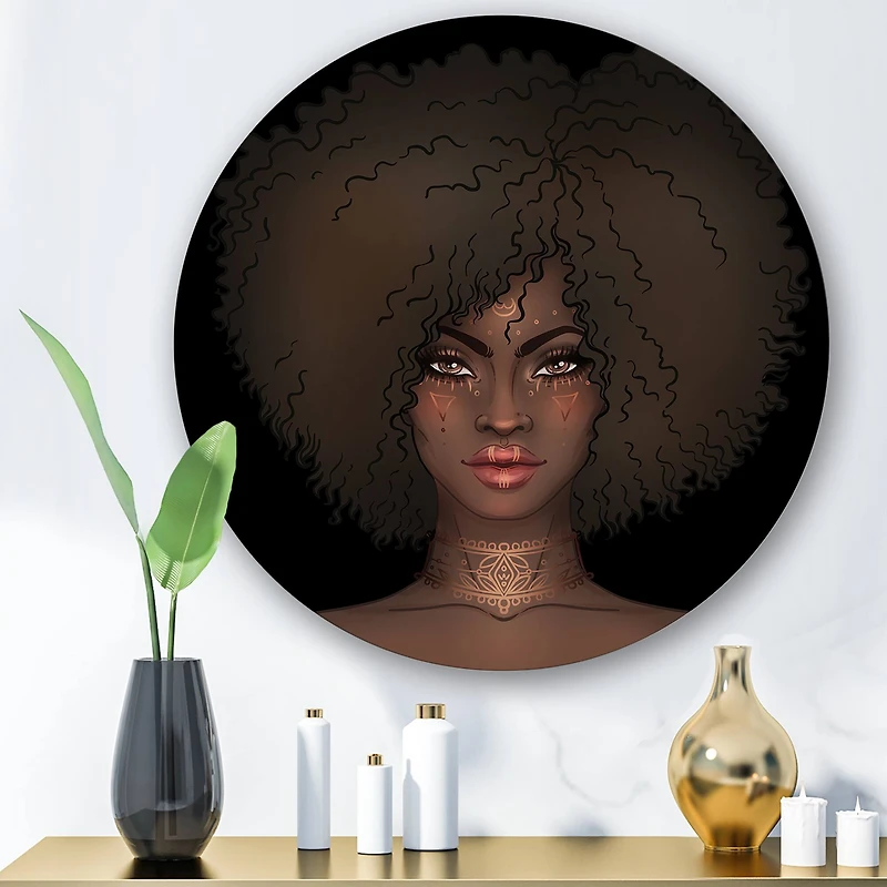 Designart - Portrait of African American Woman III