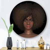 Designart - Portrait of African American Woman III
