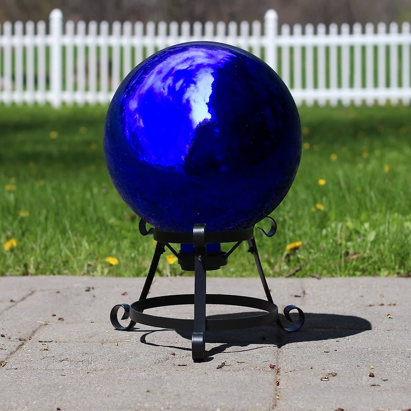 10" Mirrored Garden Gazing Ball