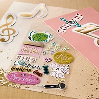 Choir Dimensional Stickers by Recollections™