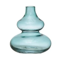 Hello Honey® 5" Blue Glass Vase