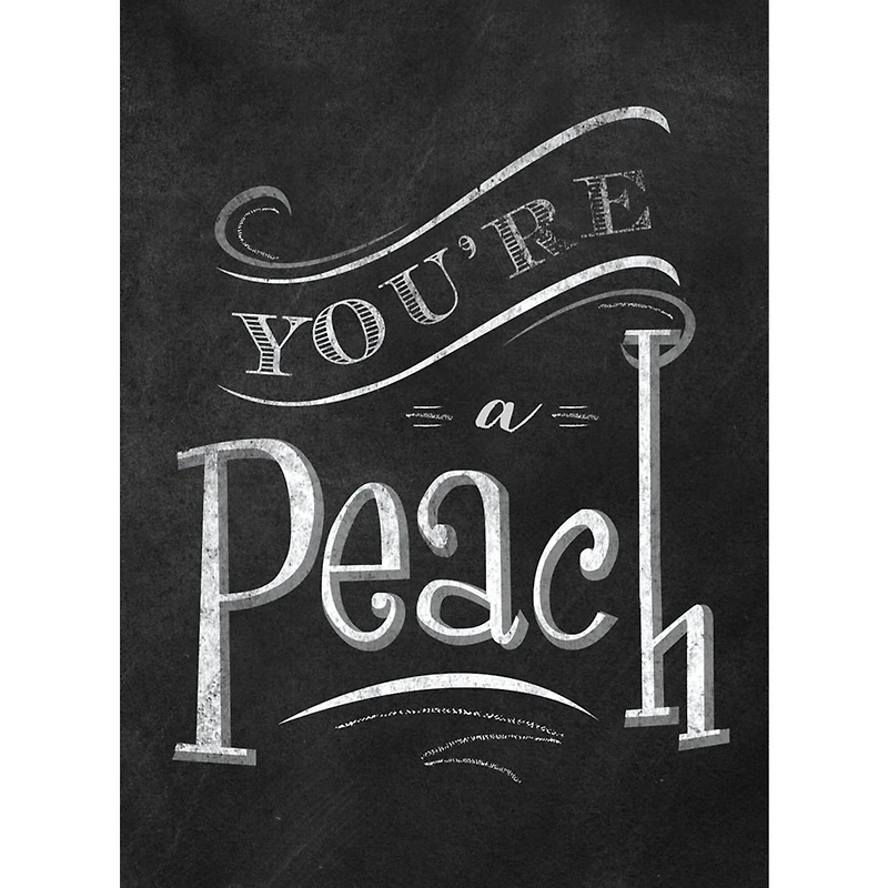 JAM Paper Brushed Chalkboard Design Blank Thank You Cards Set, 36ct.