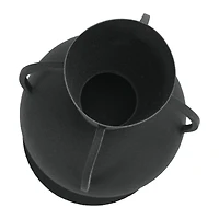 Hello Honey® 14'' Textured Metal Vase with 4 Handles