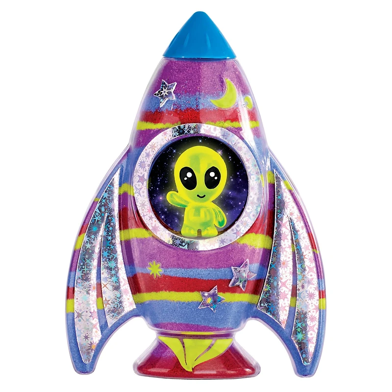 Creativity for Kids® Rocket Glow in the Dark Sand Art