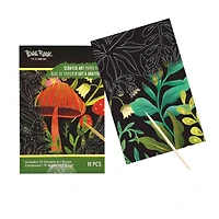 Brea Reese™ Mini Woodland Scratch Art Paper Pad