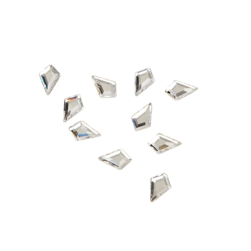 6.4mm Crystal Kite Glue-On Austrian Crystals by Bead Landing™, 10ct.