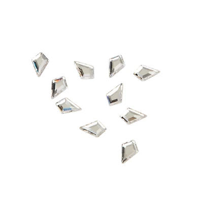 6.4mm Crystal Kite Glue-On Austrian Crystals by Bead Landing™, 10ct.