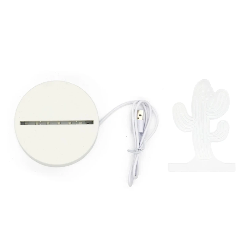 Assorted Western Icon Acrylic USB Light, 1pc. by Fab Finds