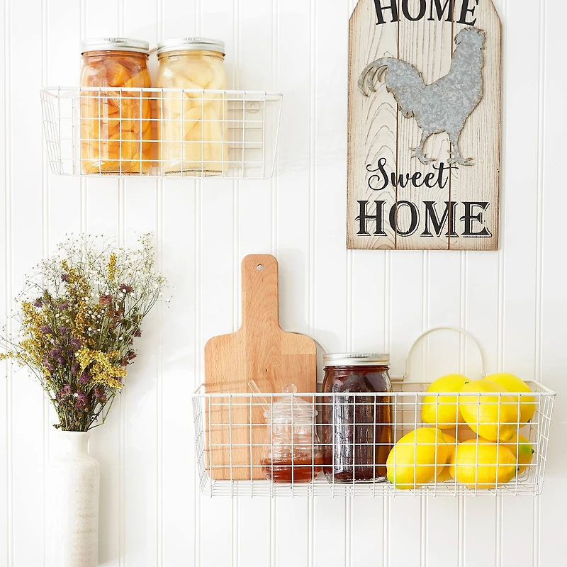 DII® Wire Wall Basket Set