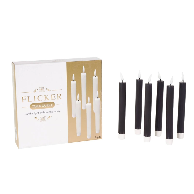 8" Flameless Wax Candles with Remote Control