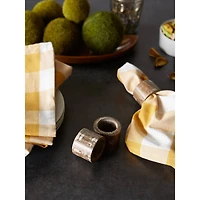 DII® Whitewashed Wood Band Napkin Rings, 6ct.