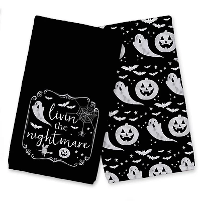Livin The Nightmare Tea Towel Set