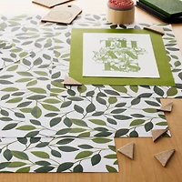 Green Leaf Vines Cardstock Paper by Recollections™, 12" x 12"