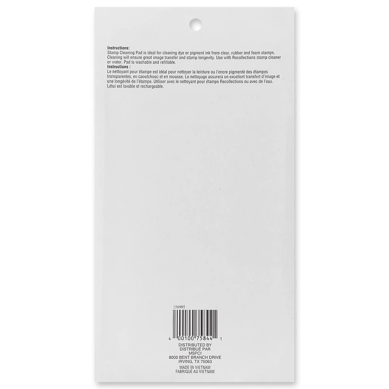 6 Pack: Stamp Cleaner Pad & Case by Recollections™
