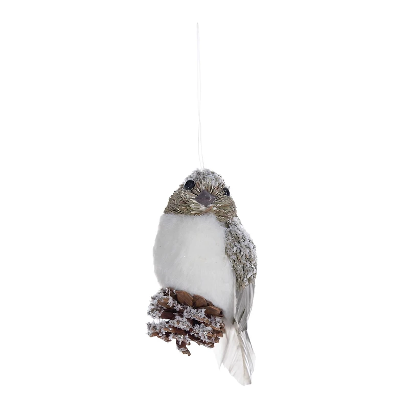 Sisal Bird Ornament, 12ct.