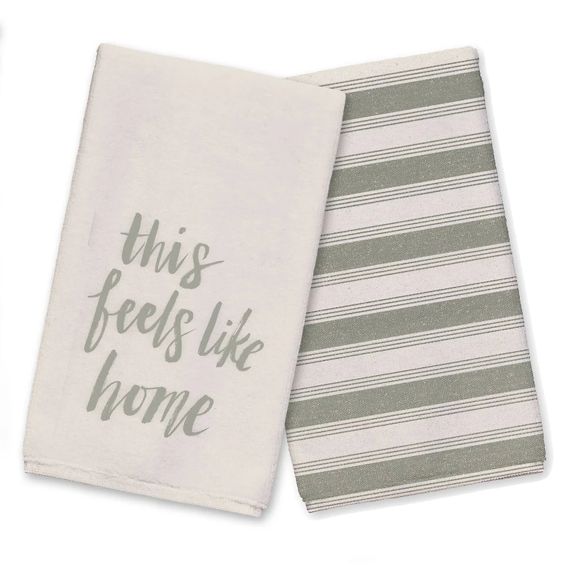 This Feels Like Home Tea Towel Set