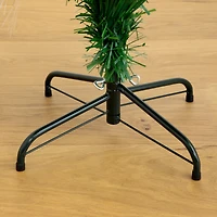 5ft. Fiber Optic Warm White LED Lights Pine Artificial Christmas Tree