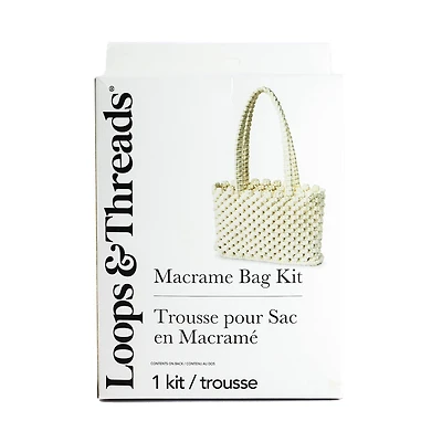 Macramé Bag Kit by Loops & Threads®