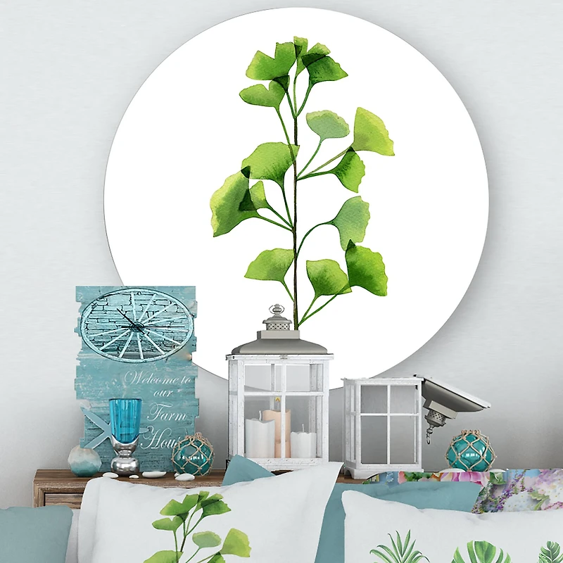 Designart - Green Field Plant Foliage