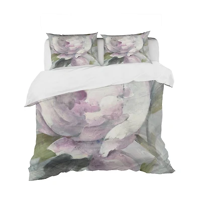 Designart 'Twilight Peony' Shabby Bedding Set