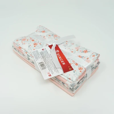 SINGER Blush Hearts Cotton Fabric Bundle