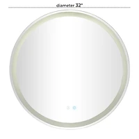 Clear Glass Modern Anti Fog Mirror