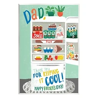 Stupell Industries Keeping It Cool Father's Day Wall Plaque Art