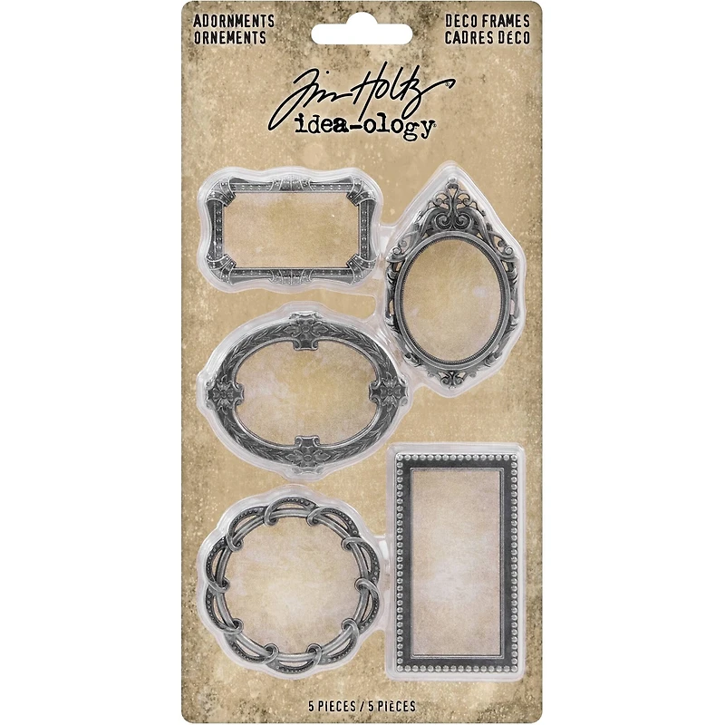 Idea-Ology Metal Deco Frames 5/Pkg- 
