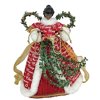 Santa's Workshop 16" Red Angel Tree Topper