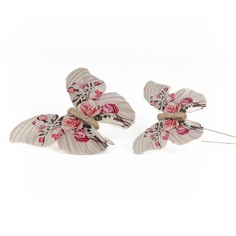 Pink & White Butterfly Set by Ashland®