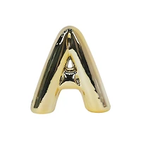 8.5" Gold Bubble Monogram Letter by Ashland