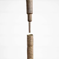 6ft. Giant Leaf Fiddle Leaf Fig Tree in Decorative Planter with Real Touch Leaves